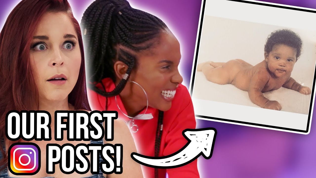 Reacting to Our Old Instagram Pictures! (embarrassing!)