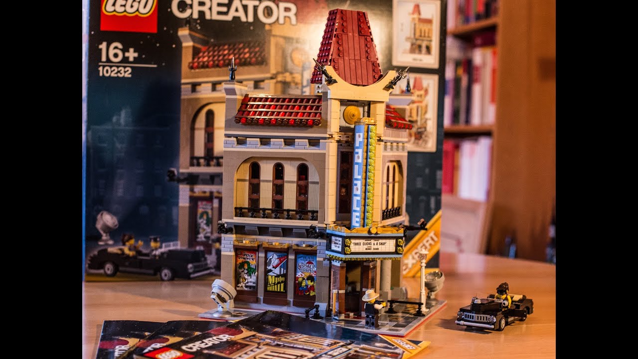 Test LEGO Palace Cinema (Set 10232 LEGO Creator / Bauen mit Modulen)
