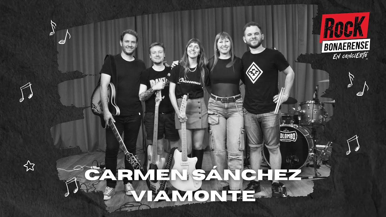 Rock Bonaerense en Concierto #3 | CARMEN SANCHEZ VIAMONTE | Música y Charla