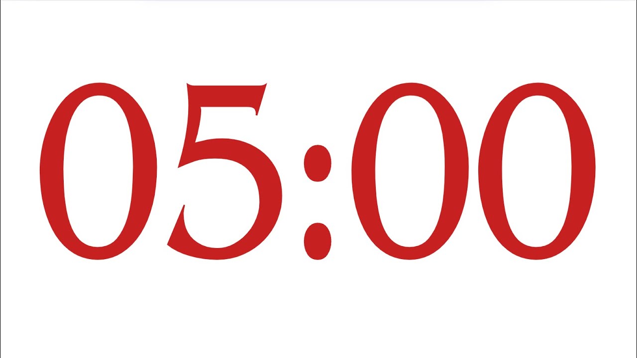 5 Minute Timer