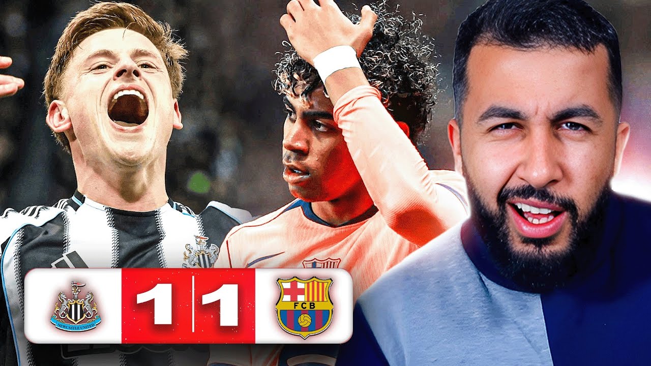 OPPORTUNITY WASTED SMH.. | BARCELONA 1-1 NEWCASTLE REACTION! 
