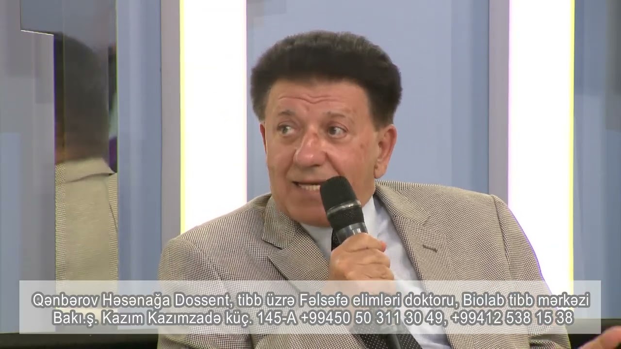 Revmatoloq Həsənağa Qənbərov xəstəliklərin düzgün müynləşdiriləmi haqqında