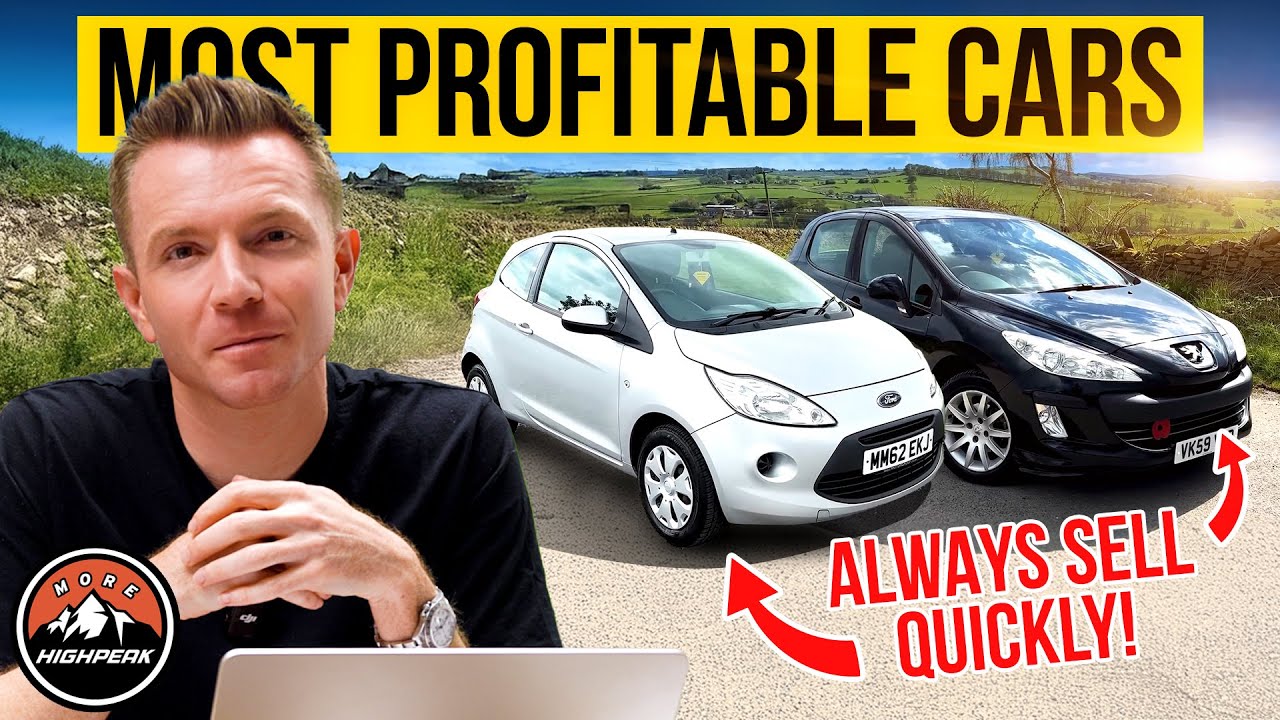THE 5 MOST PROFITABLE CHEAP CARS TO FLIP IN 2025! | High Peak Autos Marathon