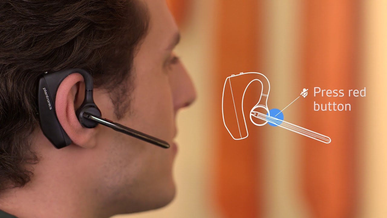 Plantronics Voyager 5260 - Uniwersalna słuchawka Bluetooth obsługująca do 2 urządzeń jednocześnie
