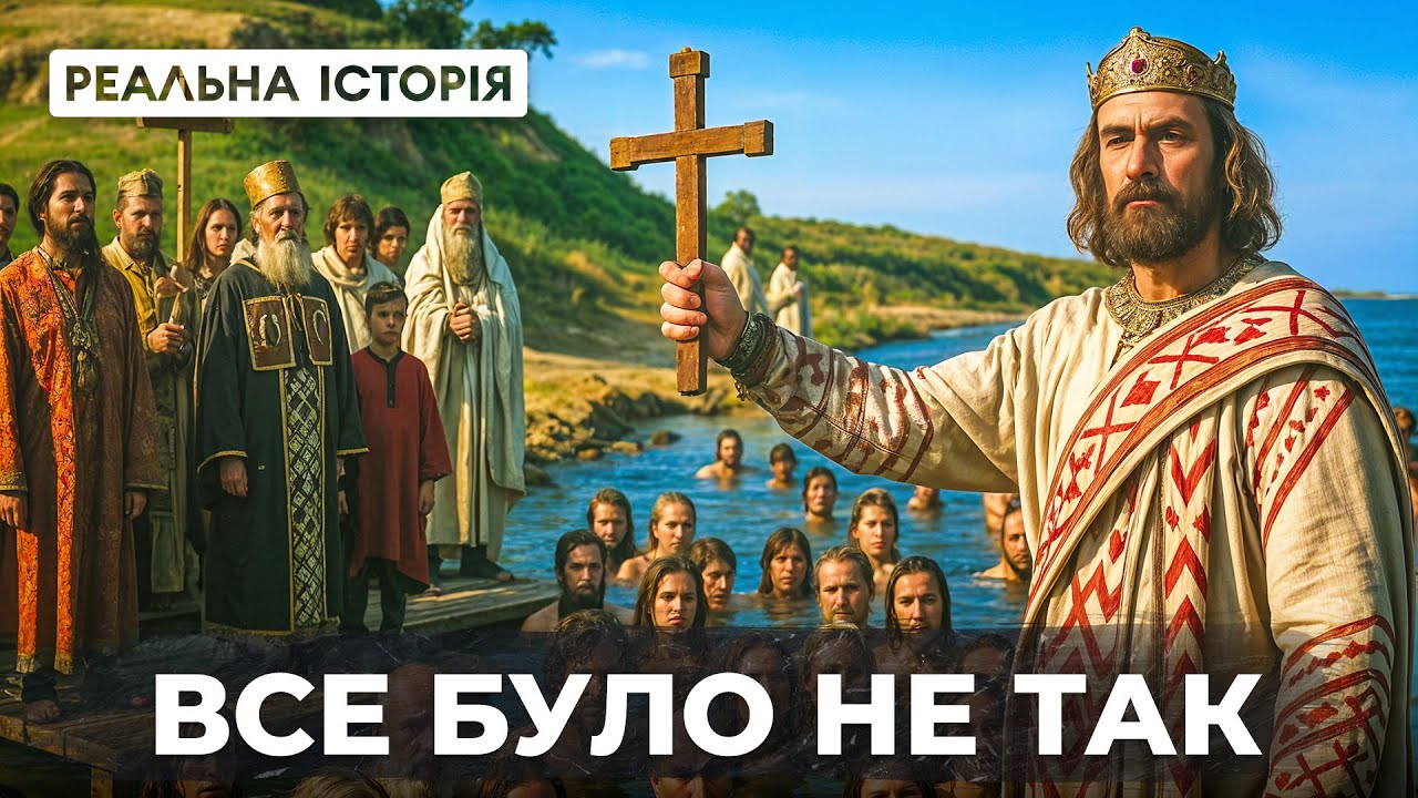МІФИ ПРО ХРЕЩЕННЯ РУСІ. Як все було насправді?