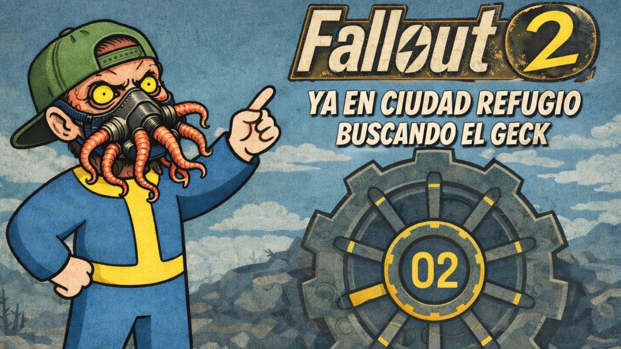 ☢️ FALLOUT 2 EN DIRECTO #2 | YA EN CIUDAD REFUGIO BUSCANDO EL GECK 🔥
