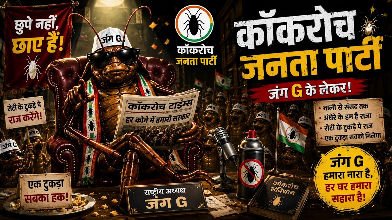 Cockroach Janata Party Theme Song | Powerful Political Anthem 2026