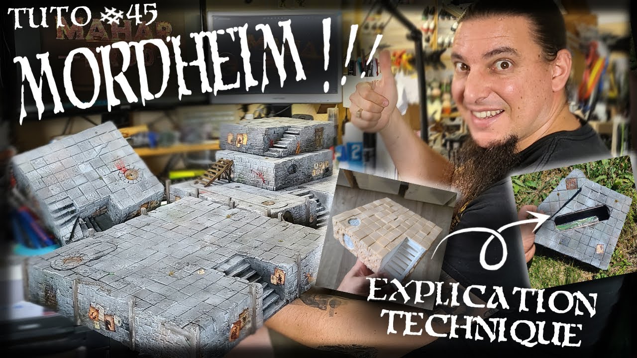 Des Plateformes pour Mordheim ! - Tuto décor #45