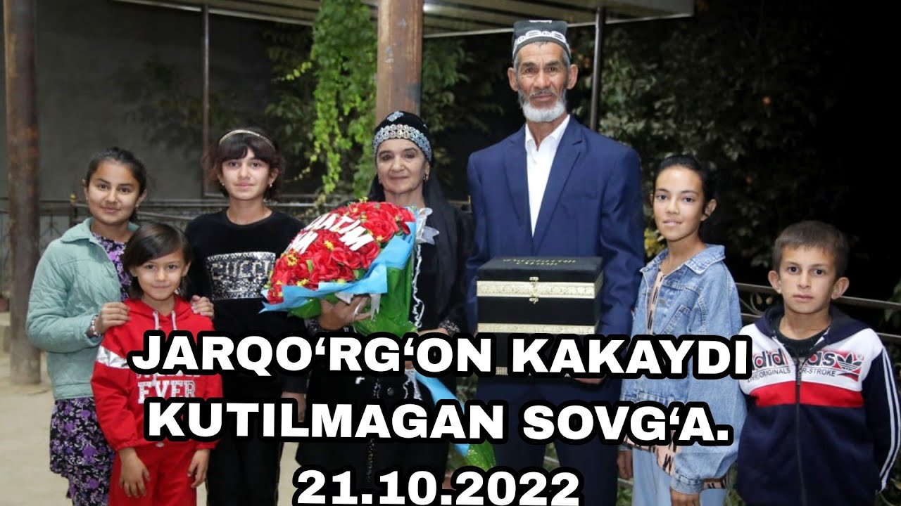 JARQO‘RG‘ON KAKAYDI KUTILMAGAN SOVG‘A. 21.10.2022 #happyday #OTA #davlatimotam #bumeningonam
