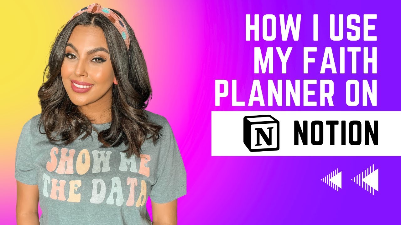 Notion Faith Planner Walkthrough | Faith Planner | Digital Faith Planner
