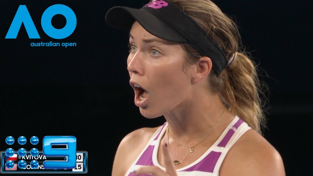 AO Highlights: Kvitova v Collins Semifinals/Day 11 | Wide World Of Sports