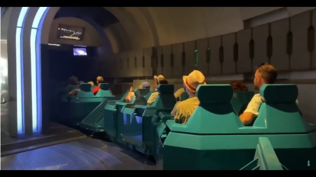 Spaceship Earth Full Ride HD Wide Angle POV EPCOT Walt Disney World