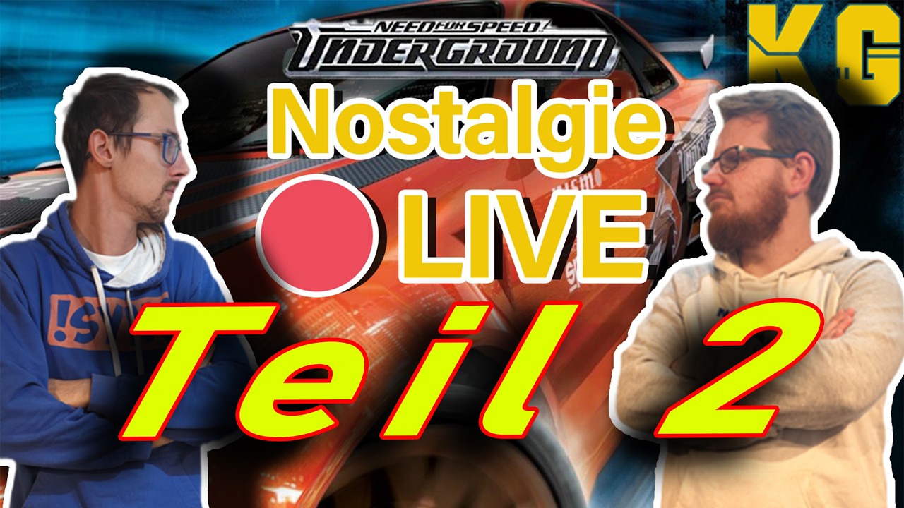 🔴 Live mit NfS Underground Redux!