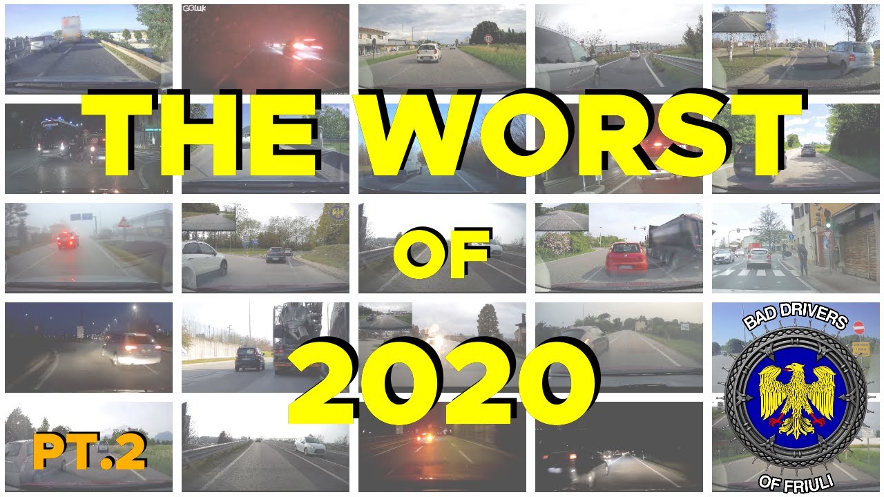 IL PEGGIO DEL 2020 - #02 - BEST OF 2020 - BAD DRIVERS OF FRIULI (ITALY) - Best dashcam videos