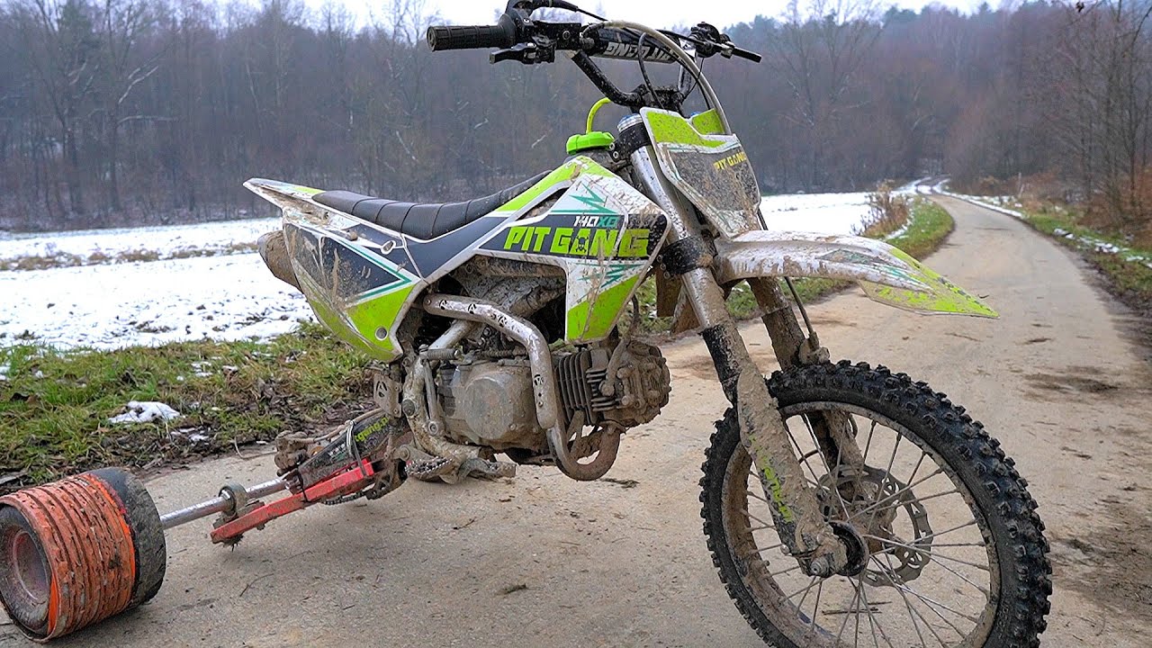 Trajka z Pitbike / PitBike Rider i jego projekt
