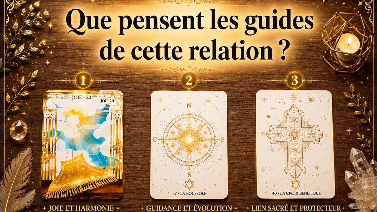 💫 GUIDANCE SENTIMENTALE : QUE PENSENT LES GUIDES DE CETTE RELATION ? 💘#medium #love #guidance 
