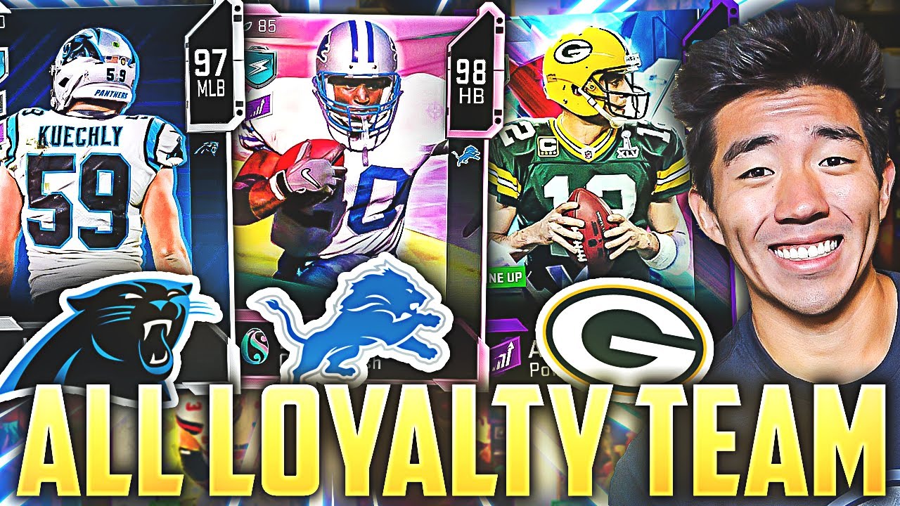 LEGENDS THAT ONLY PLAYED FOR ONE TEAM! Madden 20 Ultimate Team