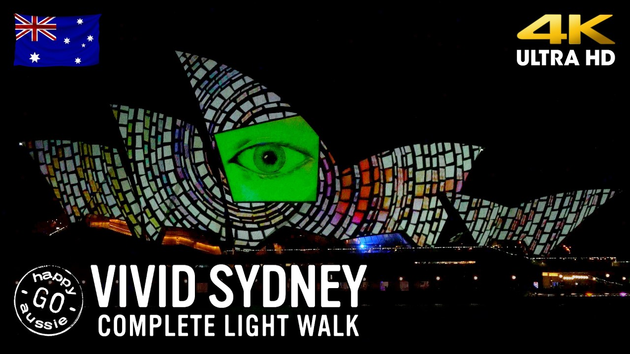 VIVID Sydney 2025: Every Light Walk Attraction Revealed! 🌟