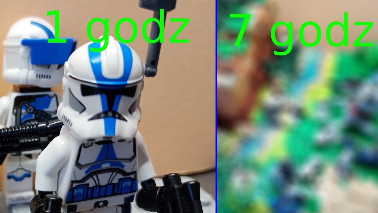 Makieta Klony vs Droidy z LEGO