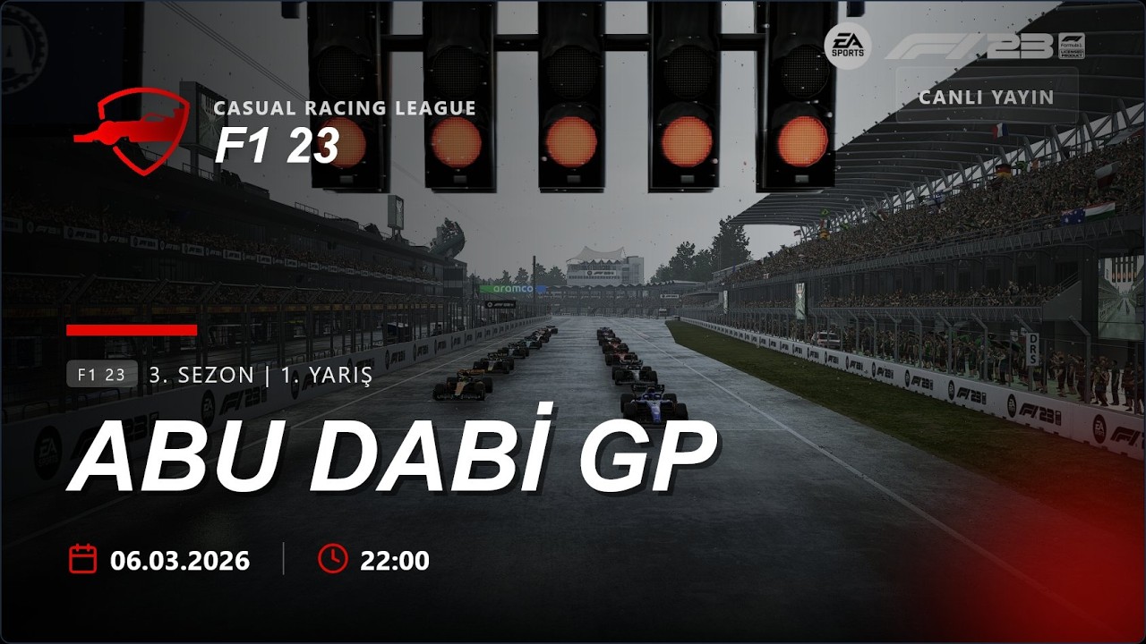 CRL | F1 23 3. Sezon 12. Yarış - Abu Dabi GP
