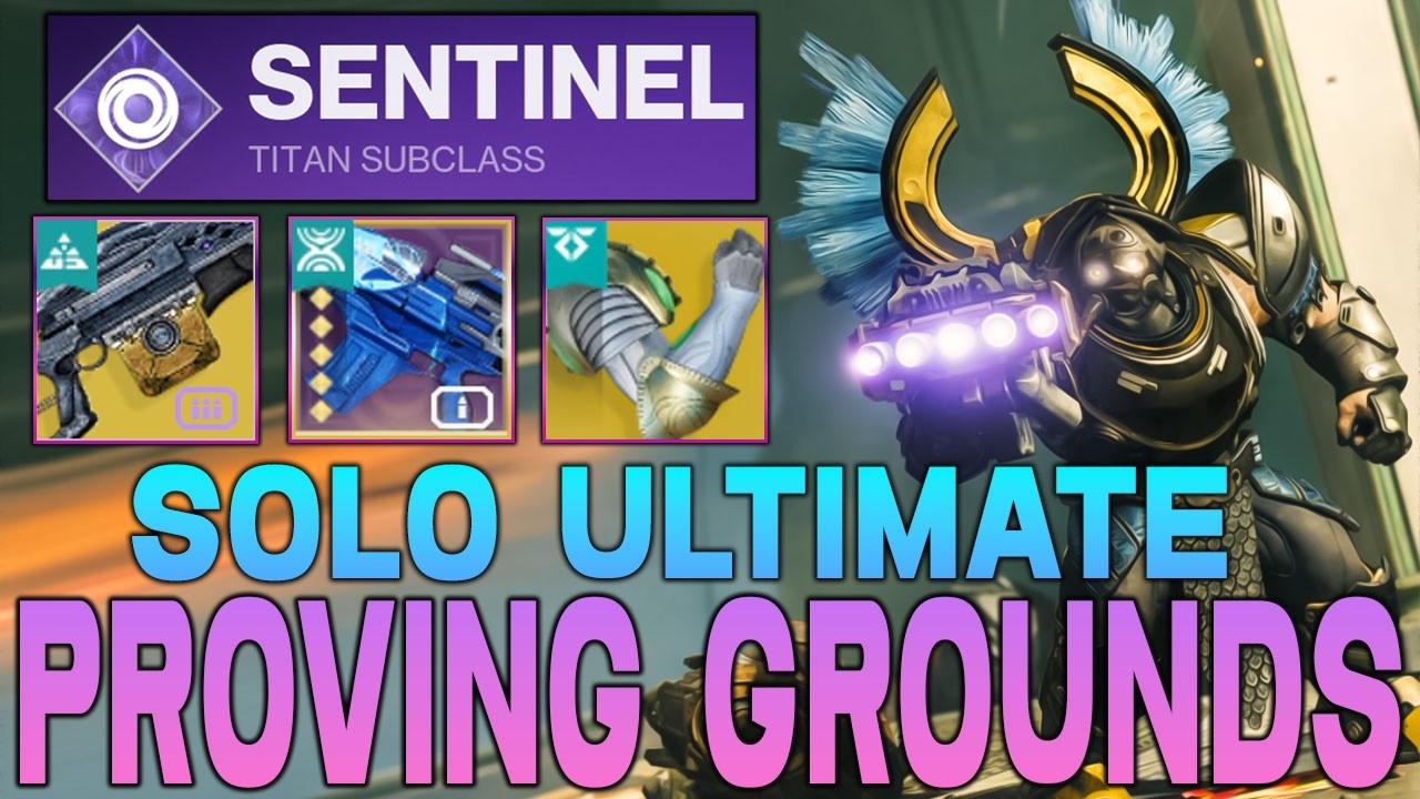 Solo Flawless Ultimate Proven Grounds | Void Titan Build | Destiny 2 Renegades