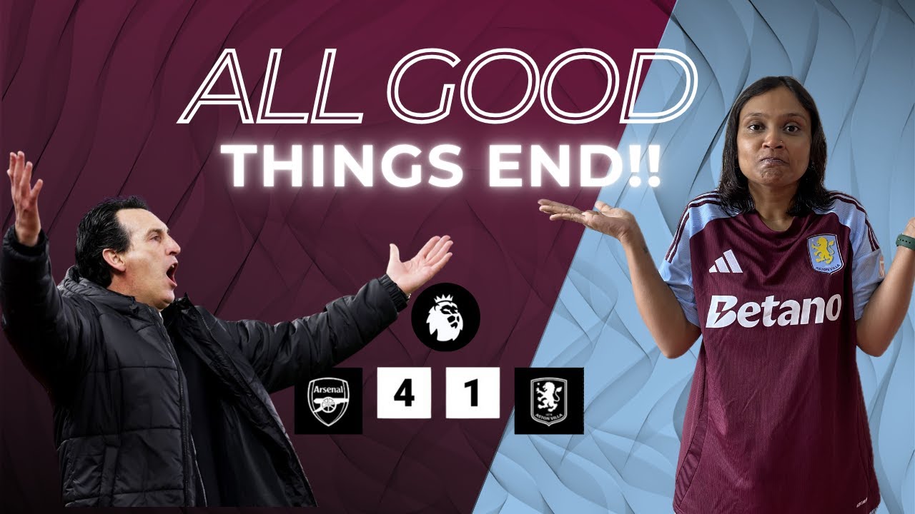 Arsenal Gives Aston Villa a BRUTAL Reality Check | 4-1 Defeat for the Villans