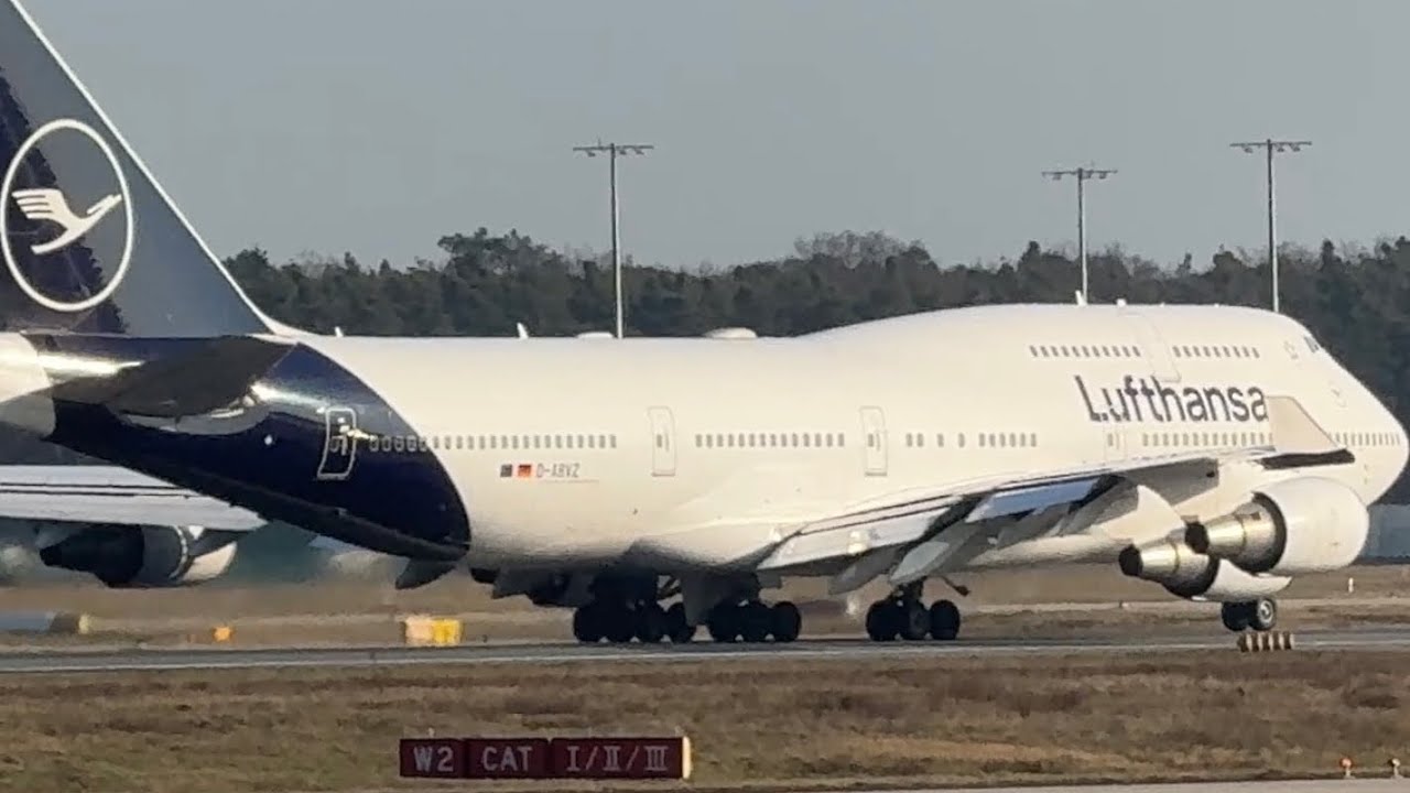 4.3.26 Zu Besuch an der Startbahn West18 Frankfurt Flughafen International von Jumbos und anderen ✈️
