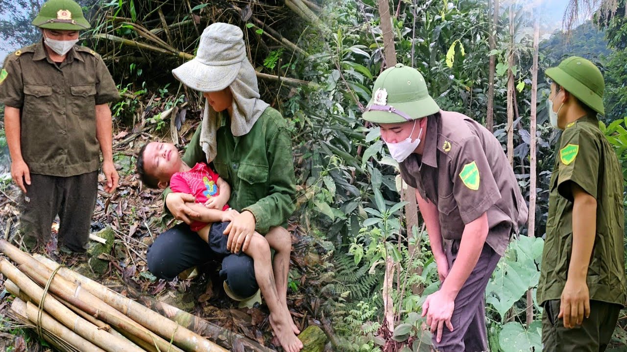 Single mother : The boy lost in the forest was discovered by a firewood collector