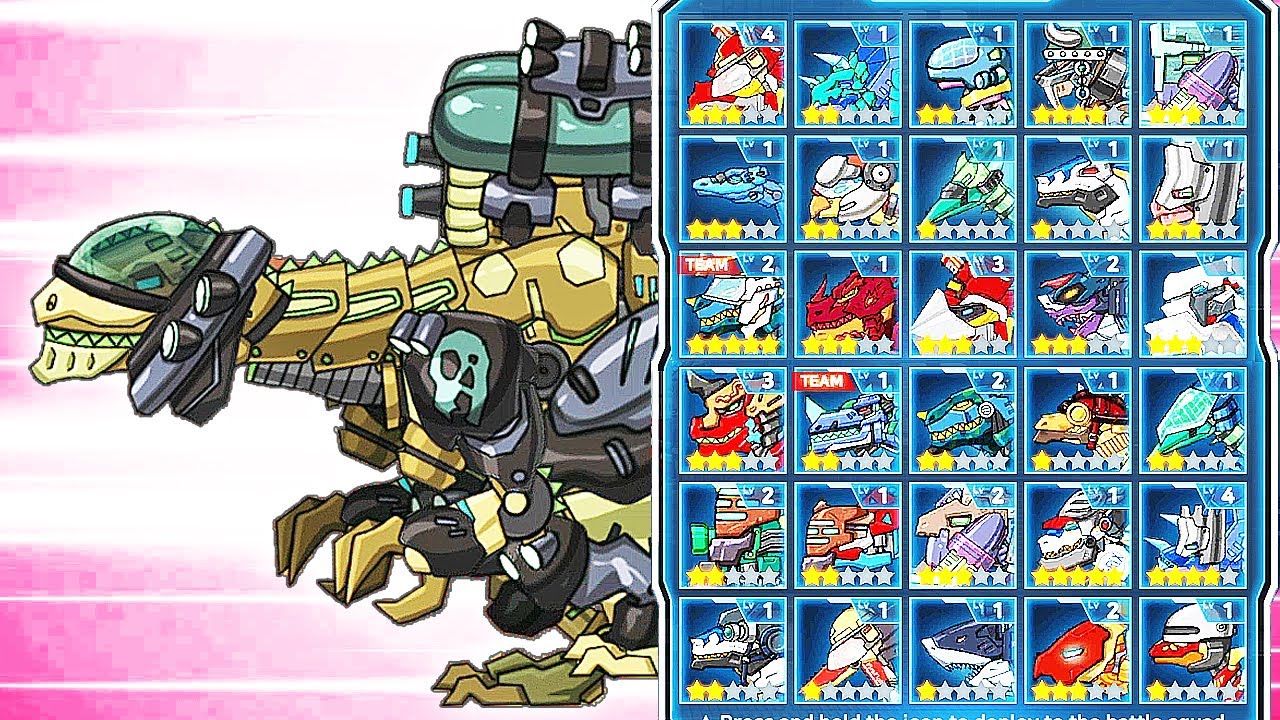 Team Space Soldier - Dino Robot Battlefield | Eftsei Gaming