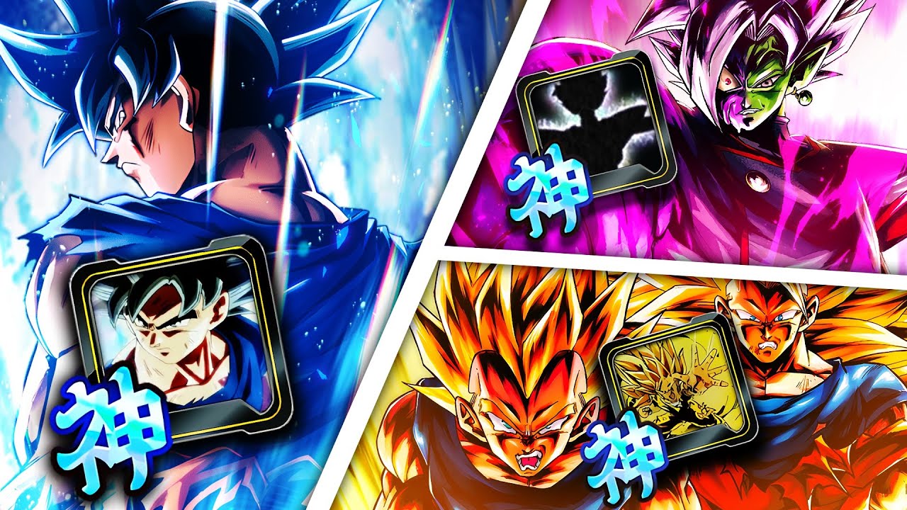 Dragon Ball Legends- The trio of worthless legends limited unique plats.