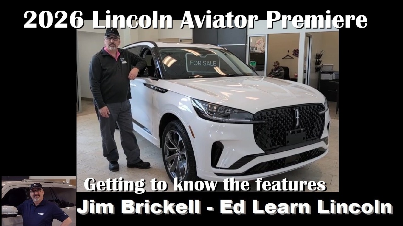 2026 Lincoln Aviator Premiere - Getting to know the features 