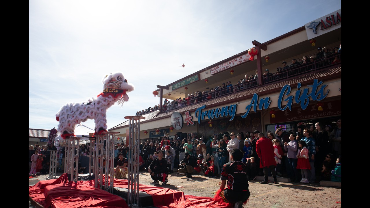 Ascent Lion Dance Jong performance @ The Far East Center