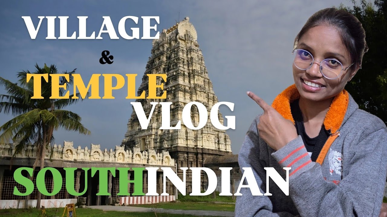 VILLAGE VLOG WITH VILLAGE TEMPLE 🛕 | SOUTH INDIA 😱| EWNS WAYMISL VLOG #southindian #travel 