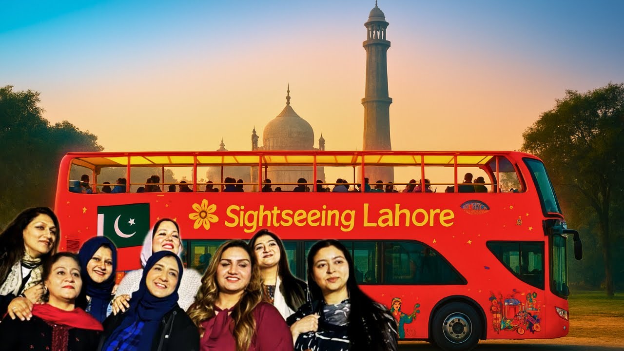 Lahore Sightseeing Bus Tour | Explore Lahore’s Heritage & Landmarks | Farewell Party