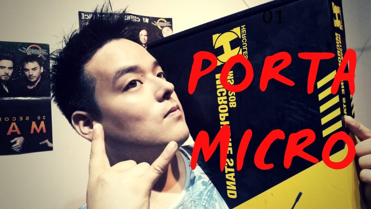 ATRIL DE MICROFONO HERCULES MS120B UNBOXING, REVIEW Y CONFIGURADO