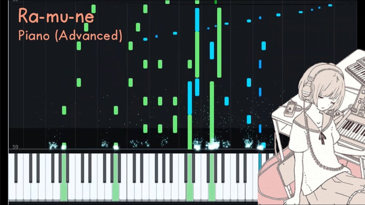 Ra-mu-ne (ラ・ム・ネ) by Ujico* / Snail's House - Piano Arrangement (Advanced)