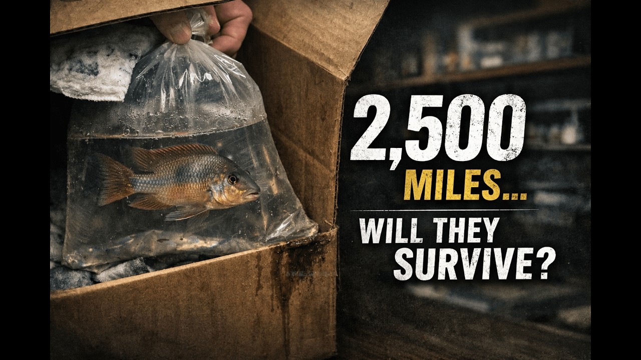 These BEAUTIFUL Fish Traveled over 2,500 Miles... Will they Survive?
