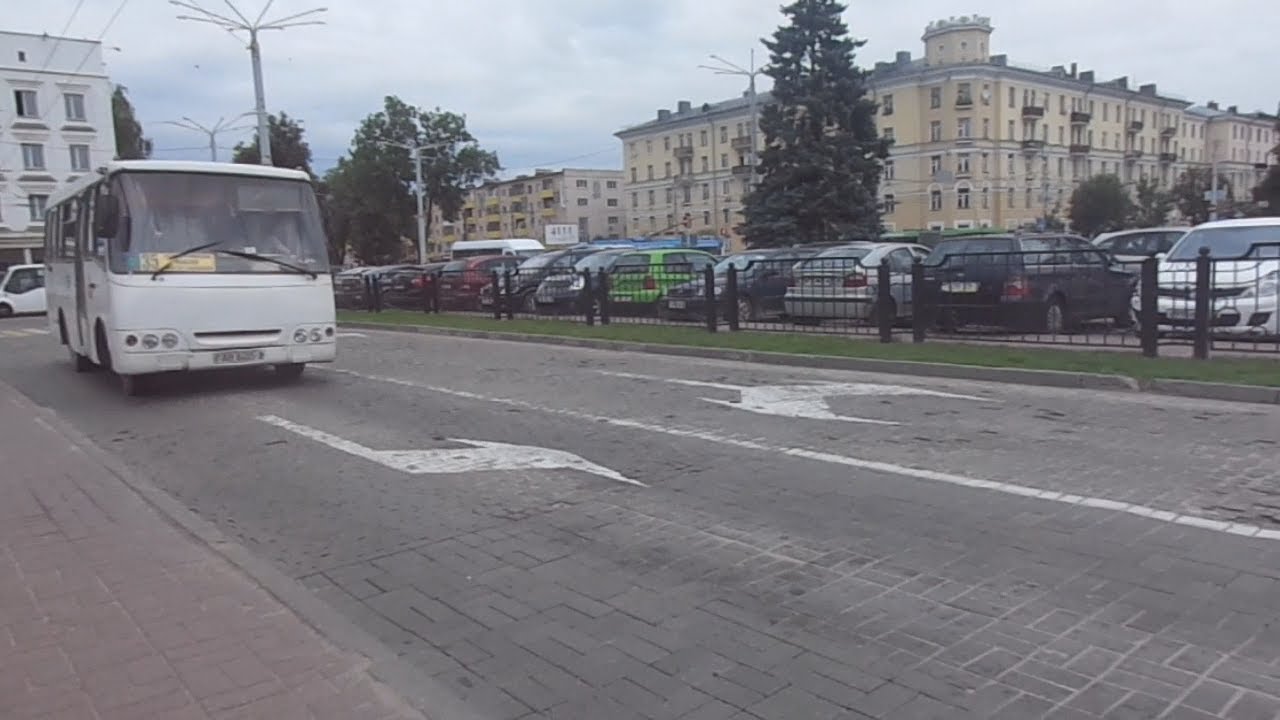 Автобус №35 (Витебск). Вокзал - Лужесно - Вокзал (по улице Р. Люксембург).