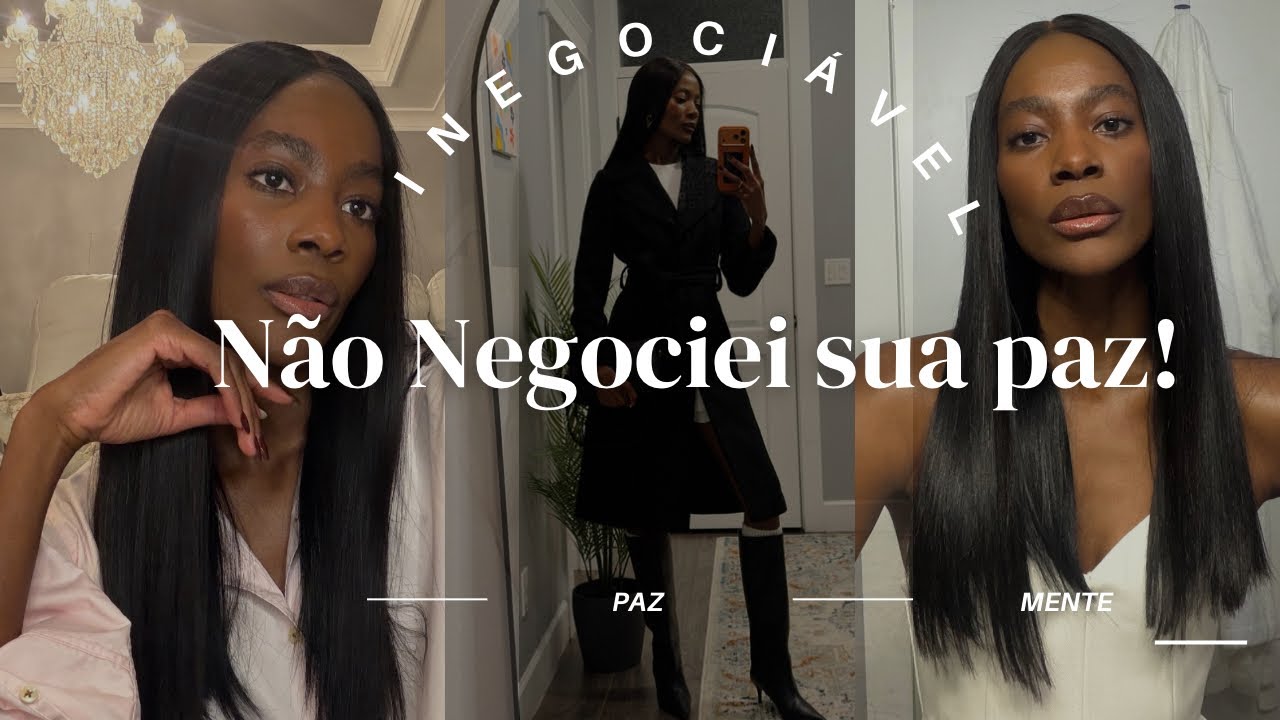 Nunca negocie a sua paz | Nem tudo merece você✌️