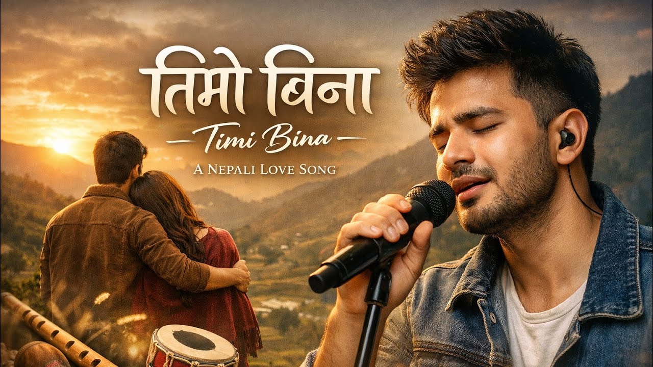 Timi Bina – Jiuna Sakdina Ma 💔 | New Nepali Love Song 2026 | Viral Folk Fusion