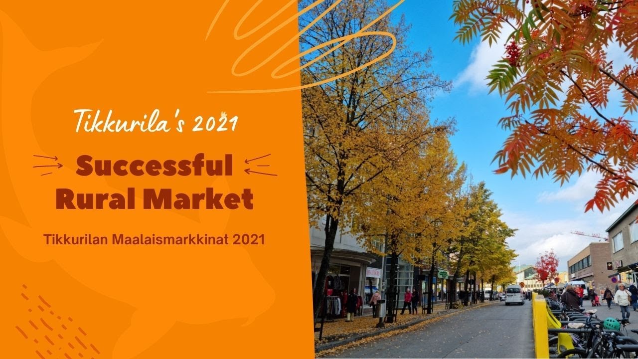Tikkurilan Maalaismarkkinat 2021||The Successful Tikkurila's Rural Market And Bazaar of 2021[ENG]