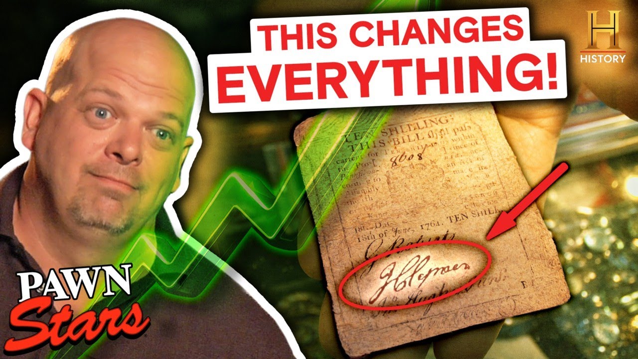 The Art of the Trade: Rare Currency and Historic Relics | Pawn Stars