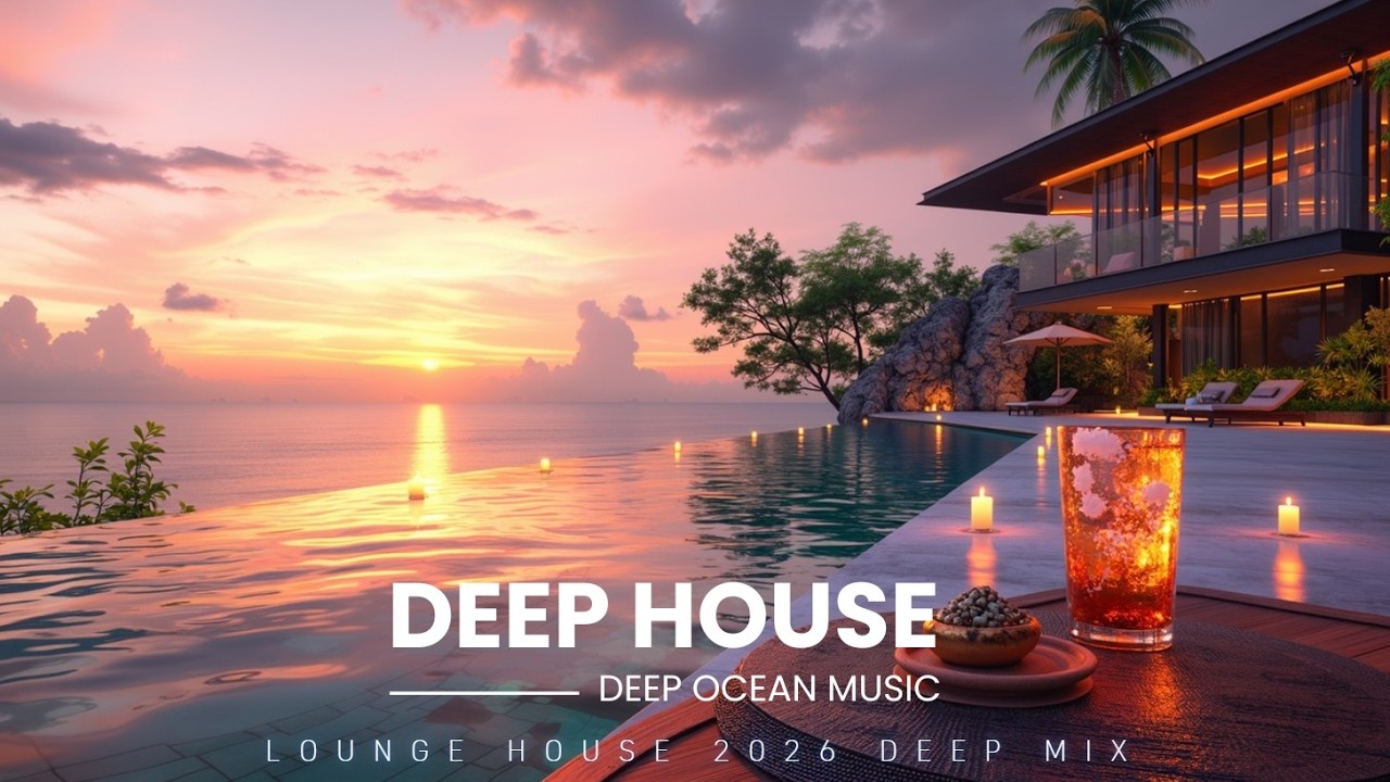 Deep House 2026 Sunset Mix ~ Чилаут хаус для лаунжа и релаксации