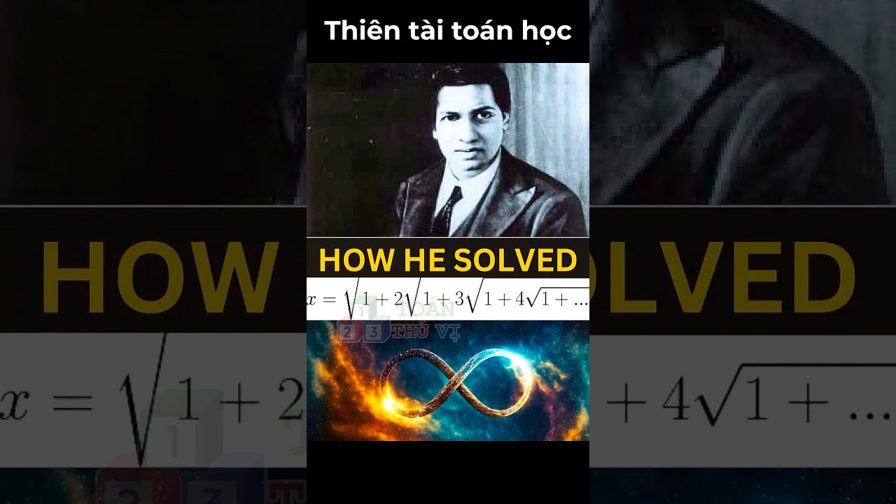 Thi&ecirc;n t&agrave;i to&aacute;n học #maths #toanthuvi #education