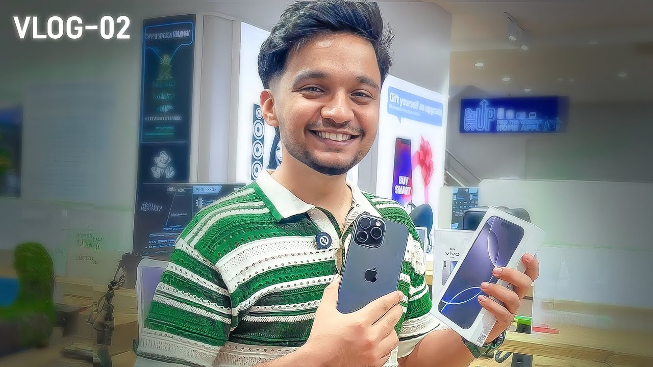 Buying Iphone 16 pro max finally  | Vlog - 02