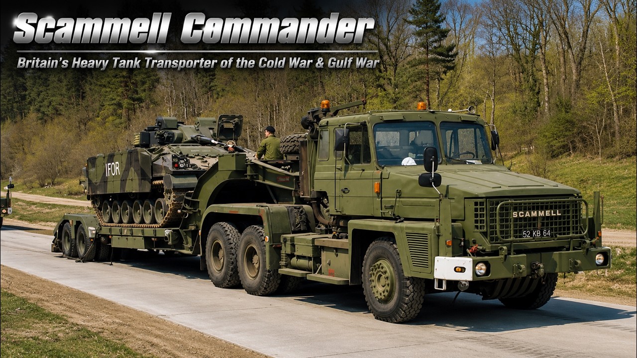 EPISODE 24 : Scammell Commander Britain&rsquo;s Heavy Tank Transporter of the Cold War & Gulf War