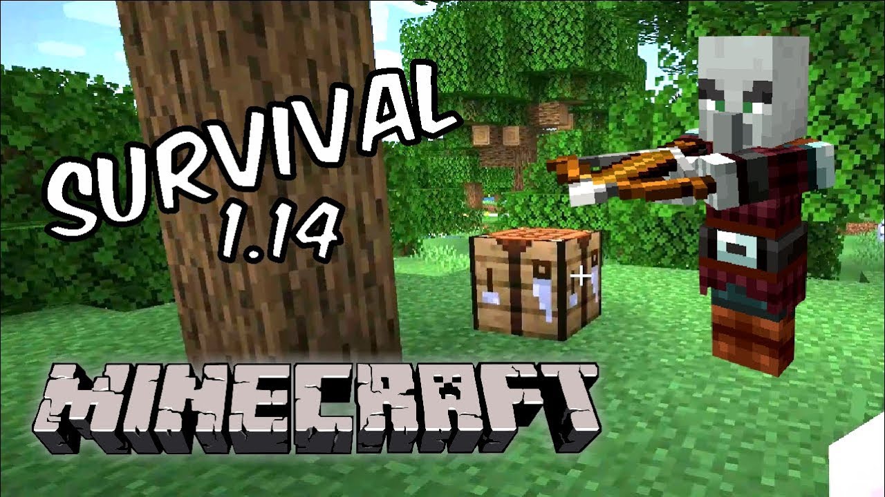 MINECRAFT SURVIVAL 1.14 #1: IN&Iacute;CIO DA S&Eacute;RIE!