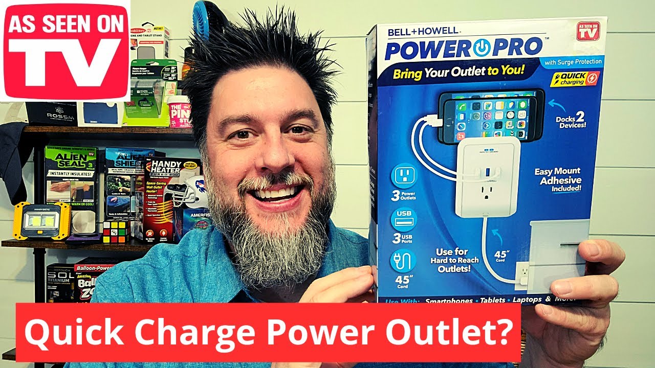 Power Pro review: Quick Charge wall socket surge protector [380]