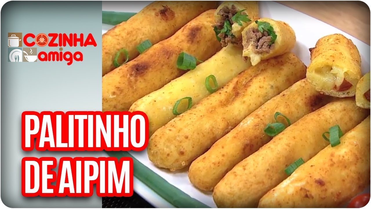 Palitinho de aipim - Chef Patrícia Gonçalves | Cozinha Amiga (15/11/17)