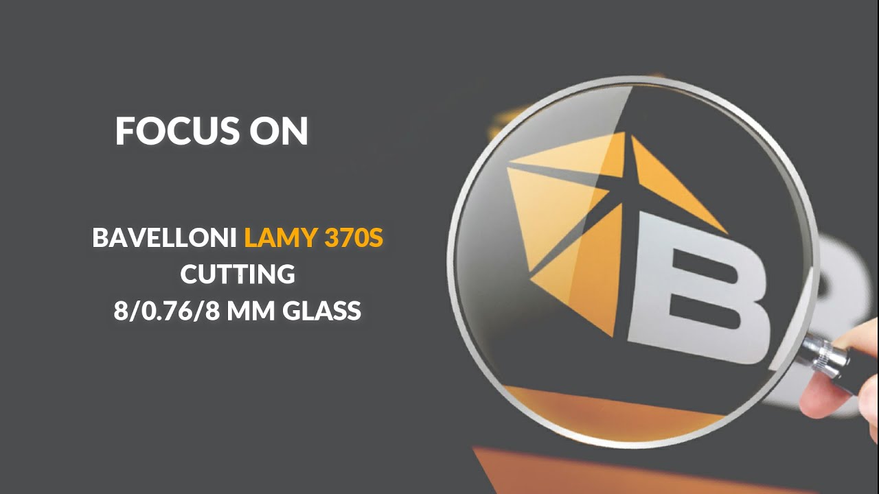 FOCUS ON LAMY 370 S cutting 8+0.76+8 mm glass